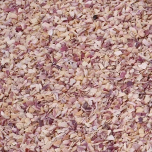 dehydrated pink onion minced