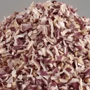 dehydrated red onion chopped